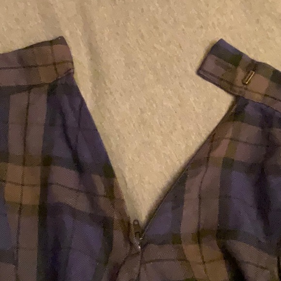 High waisted Plaid skirt - Picture 2 of 2